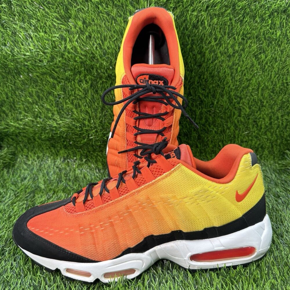 Nike Air Max 95 "Sunset Pack" Orange/ Black Shoes(554971-886) Mens Sz. 13